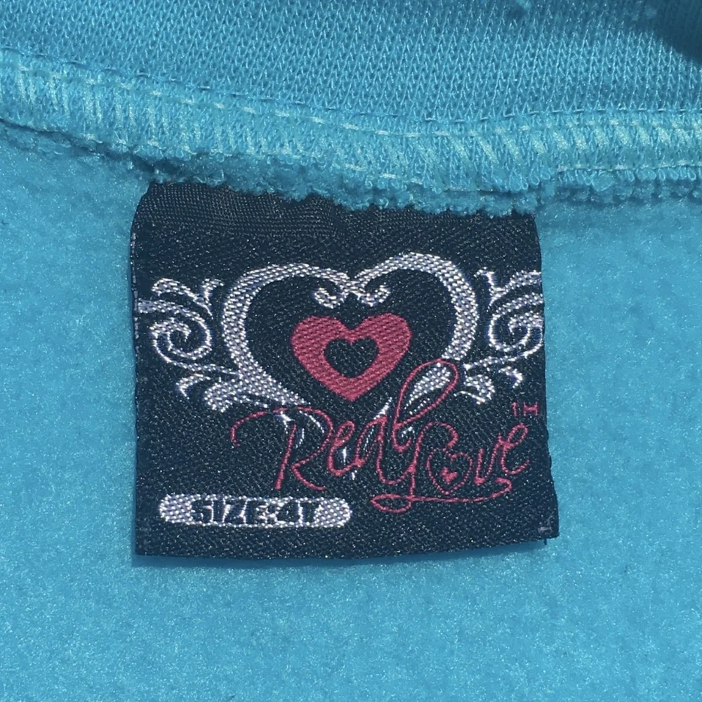 Real Love Follow Your Dreams Jogger Vest Zip Up Size 4T Blue Pink